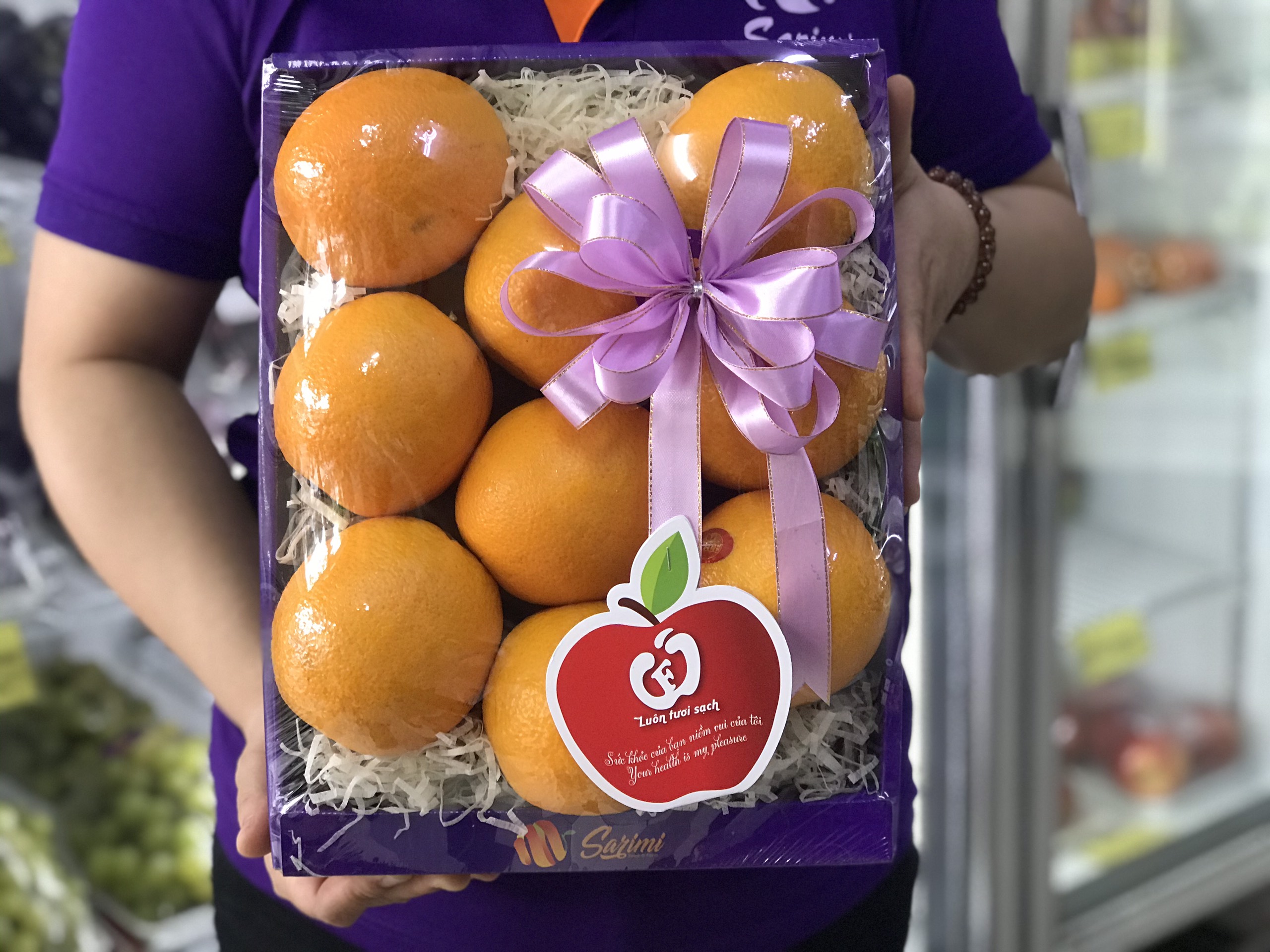 Hộp quà Cam Vàng Ai Cập